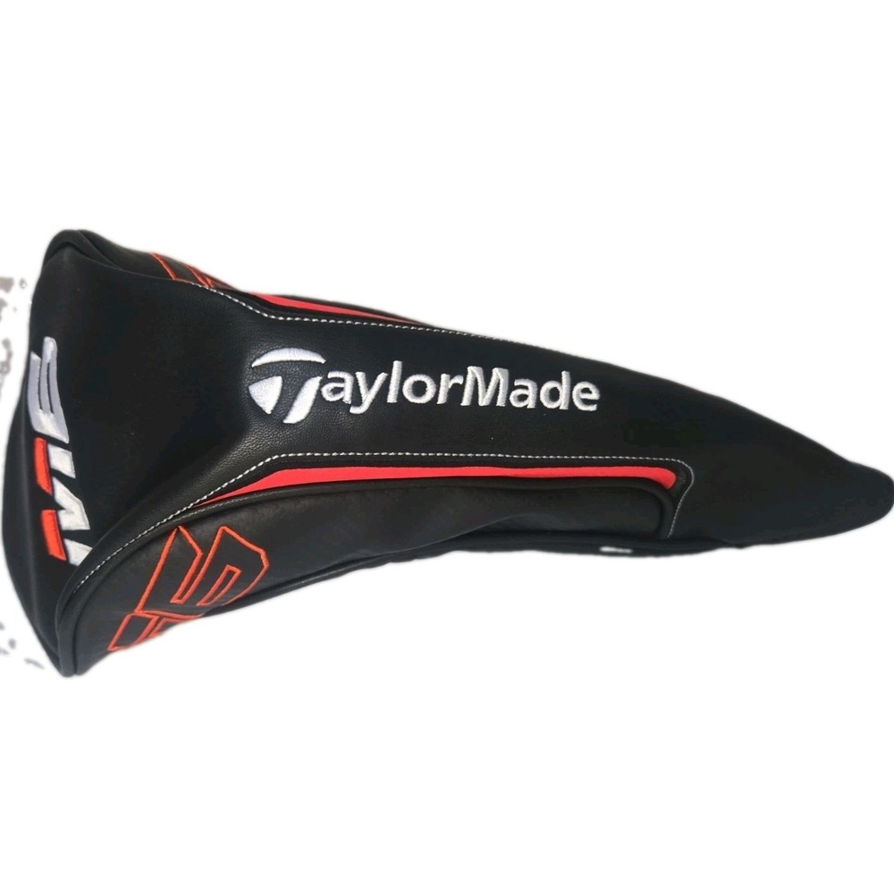 NEW Taylor‎ Made M6 Driver Headcover OEM Golf Club Wood Cover Black Red 460cc